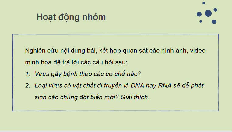 Giáo án PowerPoint Sinh học 10 Kết nối Bài 25