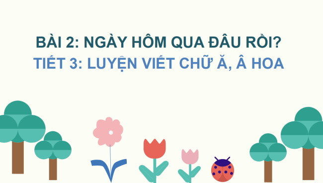 PowerPoint Bài 3: Viết chữ hoa Ă, Â