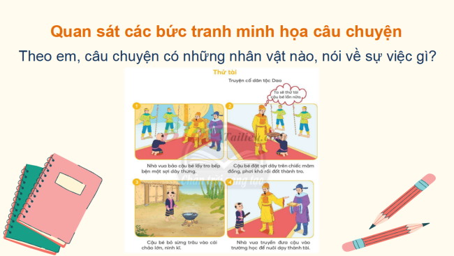 PowerPoint Bài 4: Nghe - kể Thử tài