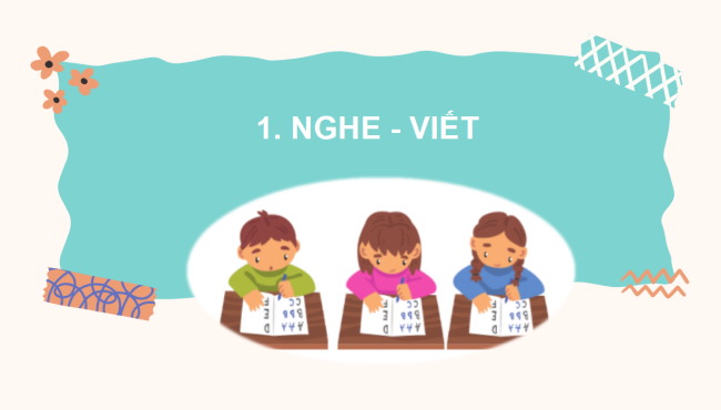 PowerPoint Tiếng Việt 2 Bài 2: Nghe - viết Làm việc thật là vui