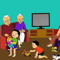 PowerPoint Tiếng Việt 2 Bài 2: Mở rộng vốn từ Gia đình