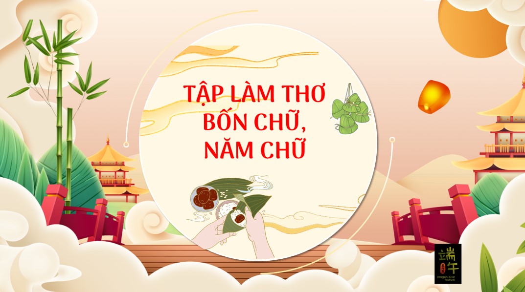 PowerPoint Bài Viết tập làm thơ bốn chữ, năm chữ Văn 7 Cánh Diều