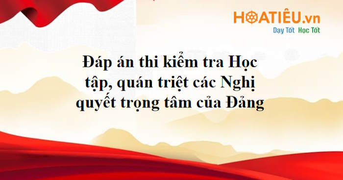 Cuộc thi kiểm tra việc Học tập, quán triệt các Nghị quyết trọng tâm của Đảng được ban hành trong năm 2025