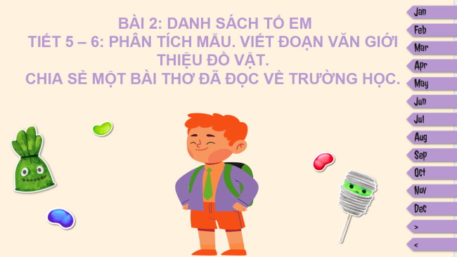 PowerPoint Tiếng Việt 2 Bài 2: Luyện tập giới thiệu đồ vật quen thuộc (tiếp theo)