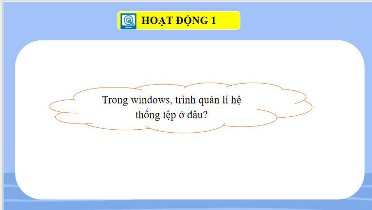Giáo án PowerPoint Tin học 7 Bài 5