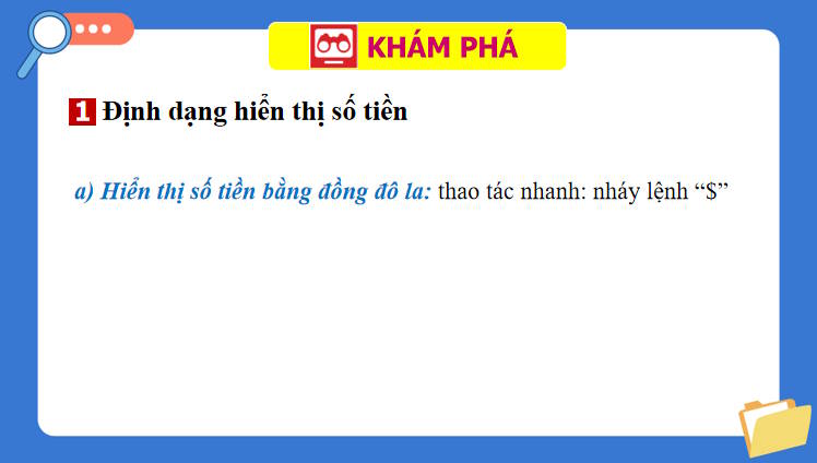 Giáo án PowerPoint Tin học 7 Bài 5