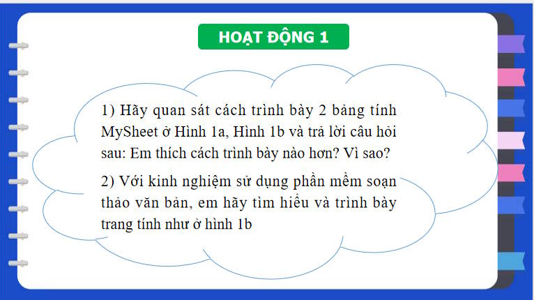 Giáo án PowerPoint Tin học 7 Bài 9