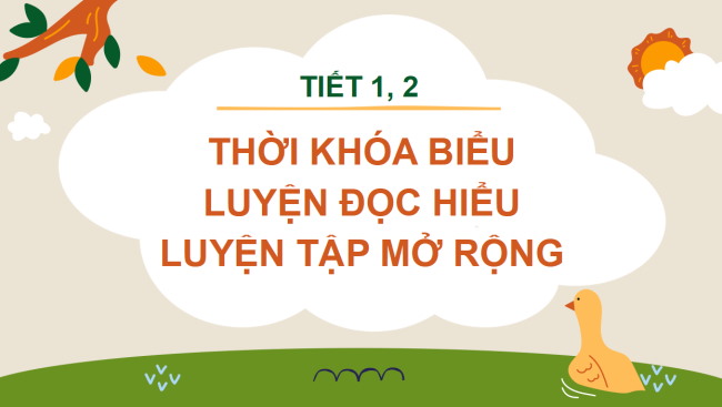 PowerPoint Tiếng Việt 2 Bài 2: Đọc Thời khoá biểu