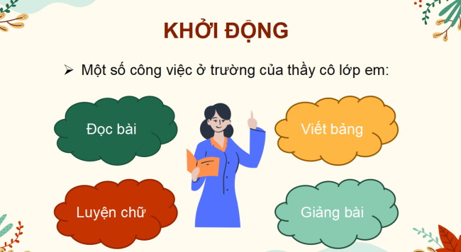 PowerPoint Tiếng Việt 2 Bài 3: Đọc Cô giáo lớp em