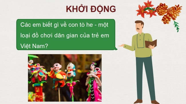 PowerPoint Tiếng Việt 2 Bài 4: Đọc Người nặn tò he