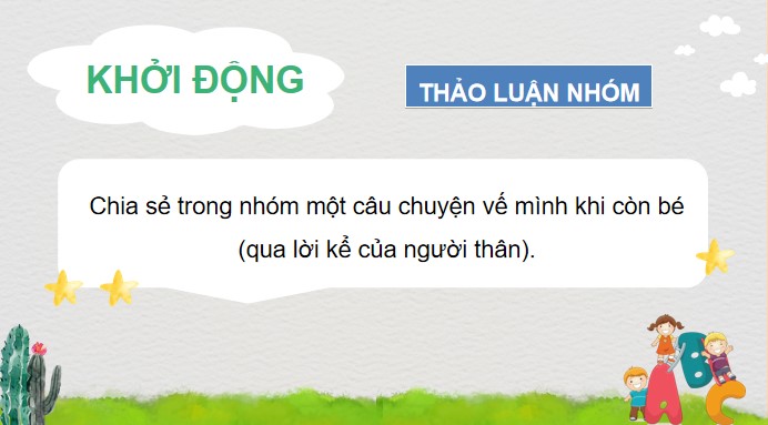 PowerPoint Bài 19 Đọc: Khi cả nhà bé tí