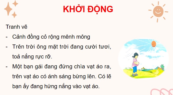 PowerPoint Bài 21 Đọc: Tia nắng bé nhỏ