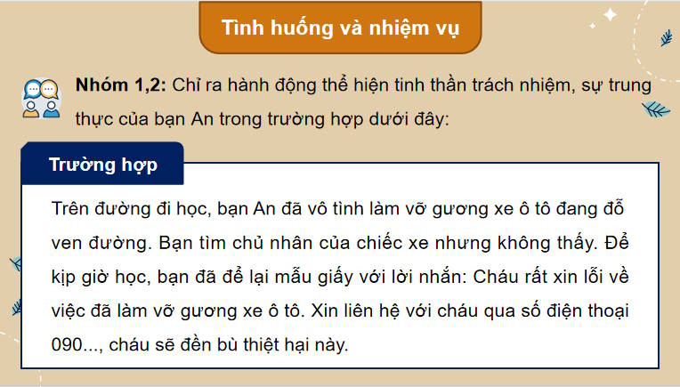 Giáo án PowerPoint Hoạt động trải nghiệm 12 Chủ đề 3