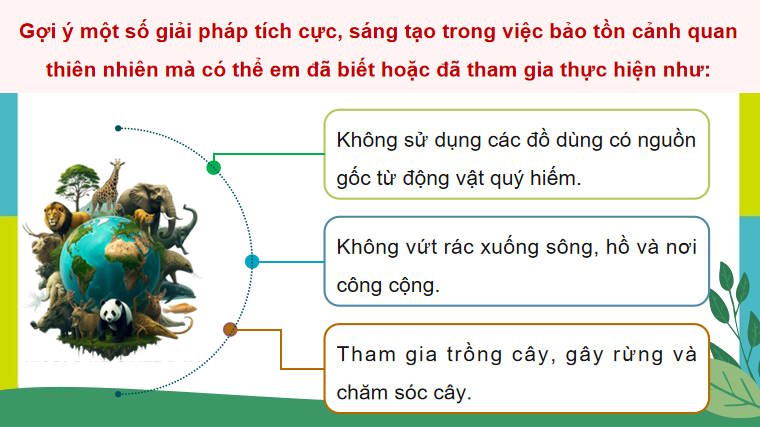 Giáo án PowerPoint Hoạt động trải nghiệm 12 Chủ đề 6