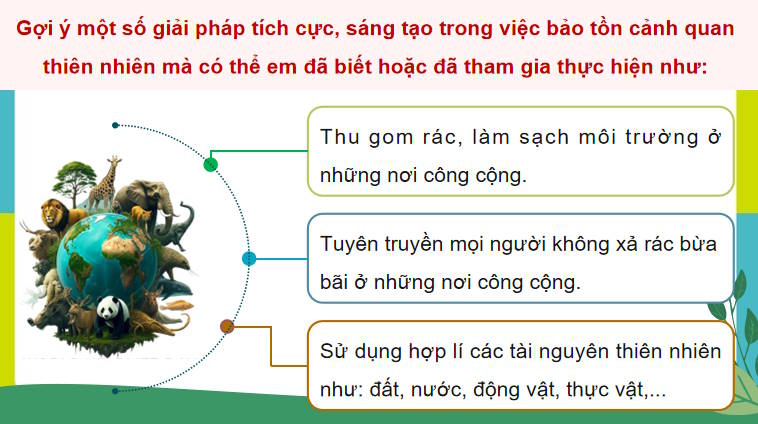 Giáo án PowerPoint Hoạt động trải nghiệm 12 Chủ đề 6
