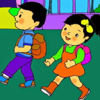 PowerPoint Tiếng Việt 2 Bài 10: Viết về một ngày đi học của em