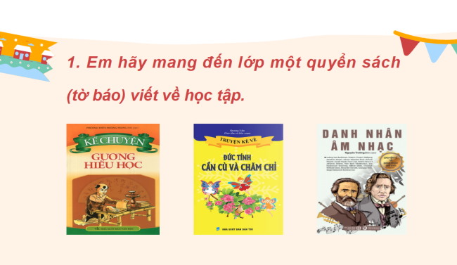 PowerPoint Tiếng Việt 2 Bài 10: Đọc sách báo viết về học tập