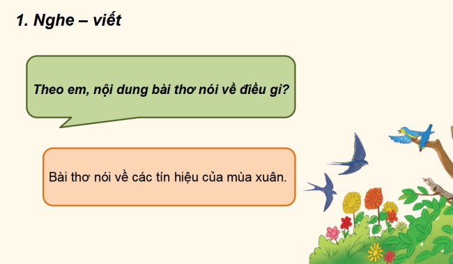 PowerPoint Tiếng Việt 2 Bài 11: Nghe - viết Các nhà toán học của mùa xuân, Chữ hoa I