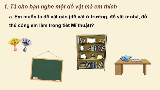 PowerPoint Tiếng Việt 2 Bài 11: Viết về một đồ vật yêu thích