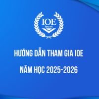 Hướng dẫn đăng ký thi IOE năm học 2025-2026