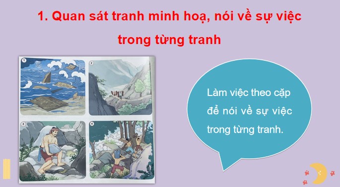 PowerPoint Bài 25 Nói và nghe: Kể chuyện những bậc đá chạm mây