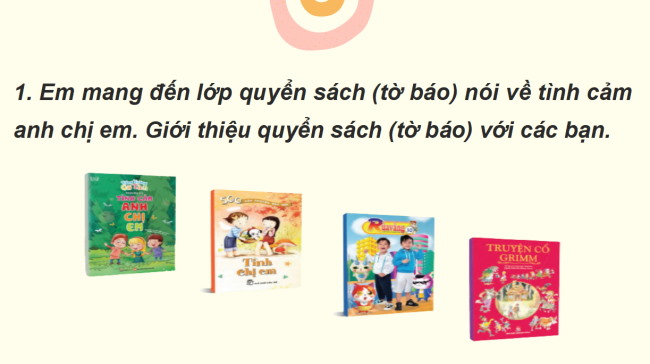 PowerPoint Tiếng Việt 2 Bài 16: Đọc sách báo viết về anh chị em