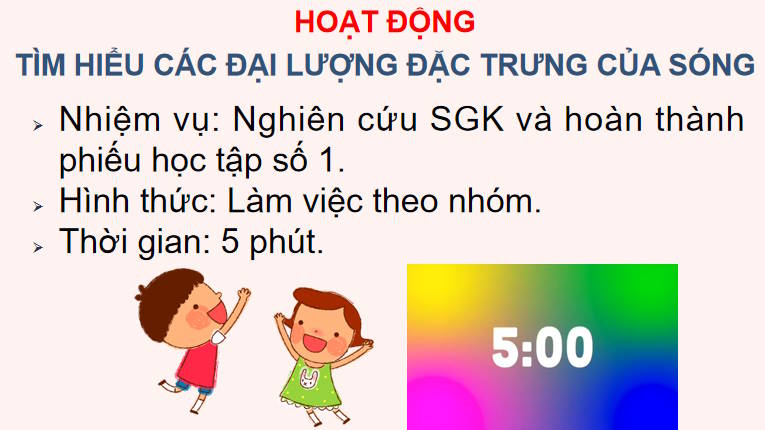 Giáo án PowerPoint Vật lí 11 Bài 1: Mô tả sóng