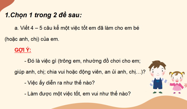 PowerPoint Tiếng Việt 2 Bài 17: Chúng tôi là anh chị em