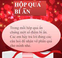 Trò chơi PowerPoint Hộp quà bí ẩn