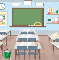 Trò chơi PowerPoint Dọn dẹp lớp học