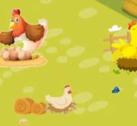 Trò chơi PowerPoint Thu hoạch trứng gà