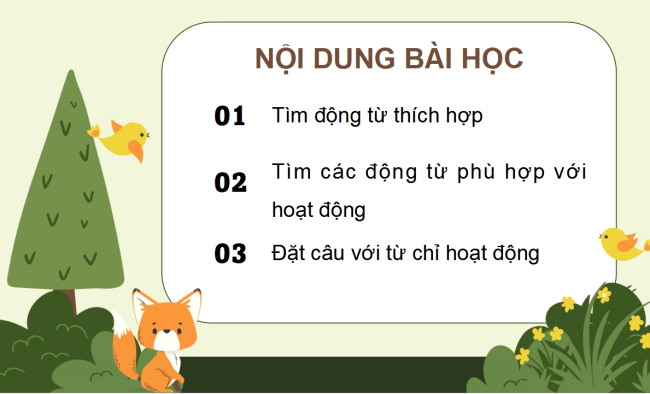 PowerPoint Tiếng Việt 4 Bài 11: Luyện tập về động từ