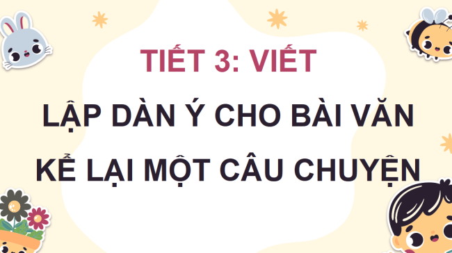 PowerPoint Tiếng Việt 4 Bài 14: Lập dàn ý cho bài văn kể lại một câu chuyện