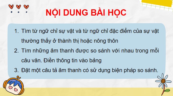 PowerPoint Tiếng Việt 3 Bài 32 Mở rộng vốn từ về thành thị và nông thôn. So sánh