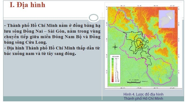 Chủ đề 2: Điều kiện tự nhiên và đặc trưng của Thành phố Hồ Chí Minh