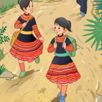 PowerPoint Tiếng Việt 4 Bài 15: Gặt chữ trên non