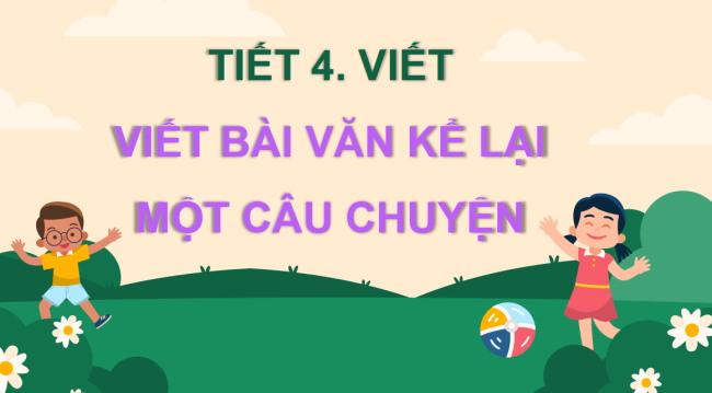 PowerPoint Tiếng Việt 4 Bài 15: Viết bài văn kể lại một câu chuyện
