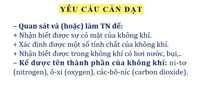 Giáo án điện tử Bài 4 Khoa học 4 KNTT