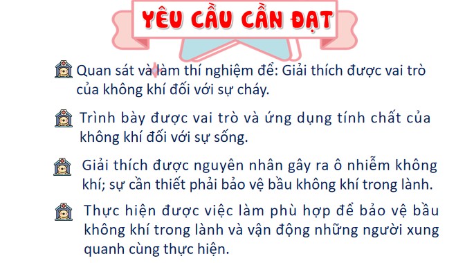Giáo án PPT Khoa học 4 Bài 5: Vai trò của không khí và bảo vệ bầu không khí trong lành
