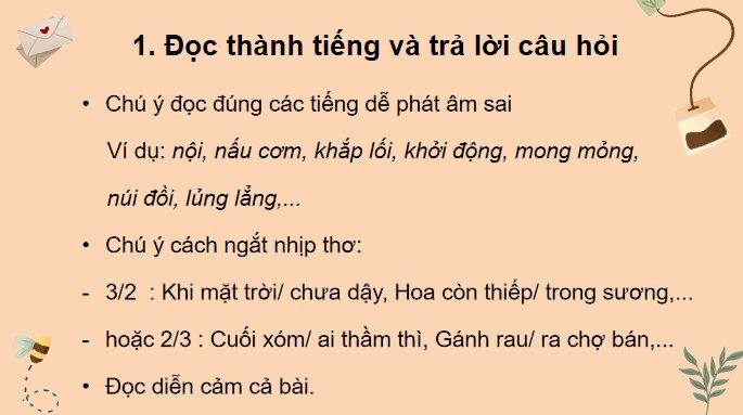 PowerPoint Tiếng Việt 3 Tuần 18 Ôn tập và đánh giá cuối học kì 1 tiết 6+7