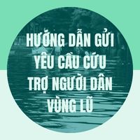 Hướng dẫn gửi yêu cầu cứu trợ người dân vùng lũ