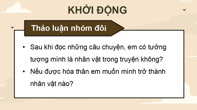 PowerPoint Tiếng Việt 4 Bài 19: Viết đoạn văn tưởng tượng