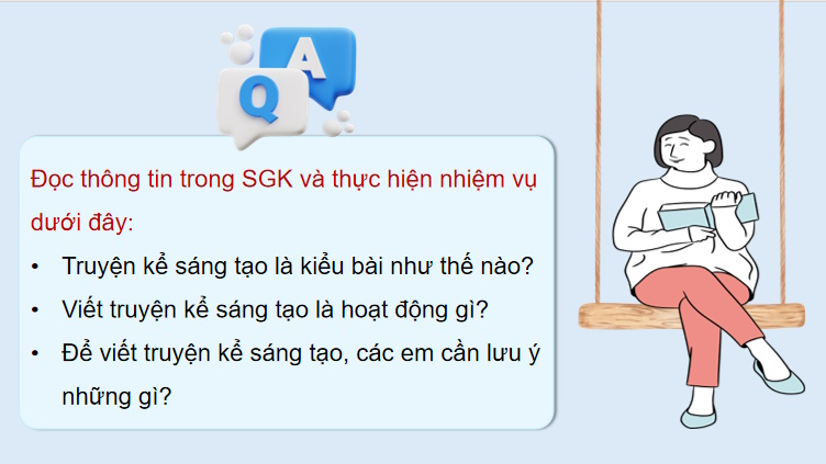 Viết truyện kể sáng tạo