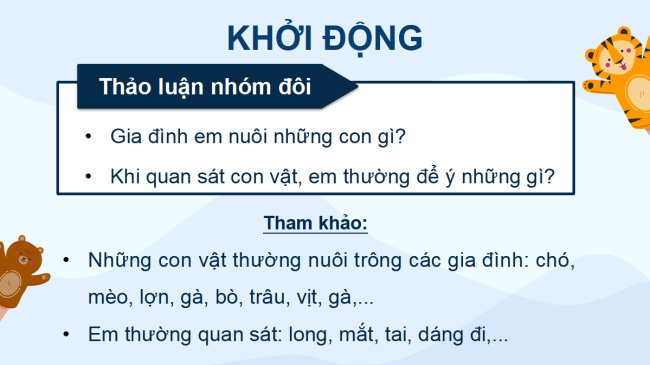 PowerPoint Tiếng Việt 4 Bài 27: Luyện viết đoạn văn miêu tả con vật