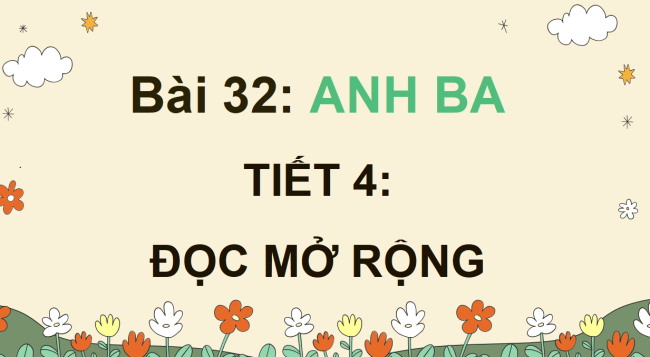 PowerPoint Tiếng Việt 4 Bài 32: Đọc mở rộng
