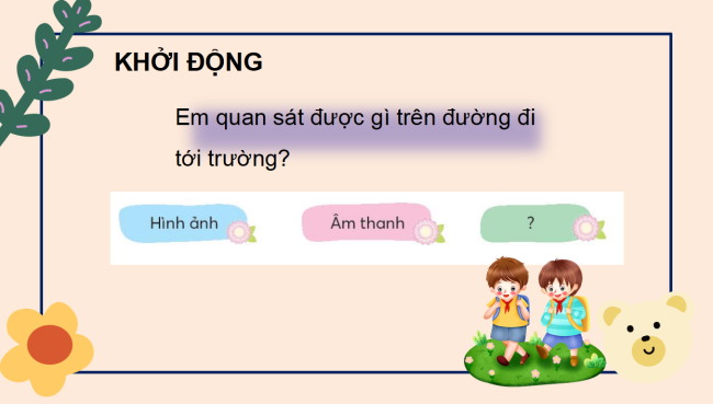 PowerPoint Tiếng Việt 3 Bài 3: Em vui đến trường