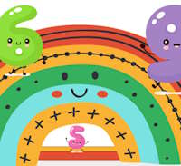 Giáo án PowerPoint Toán tiền tiểu học: Luyện tập phép cộng trong phạm vi 10