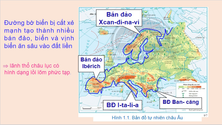 PowerPoint Địa lí 7 Bài 1: Thiên nhiên châu Âu