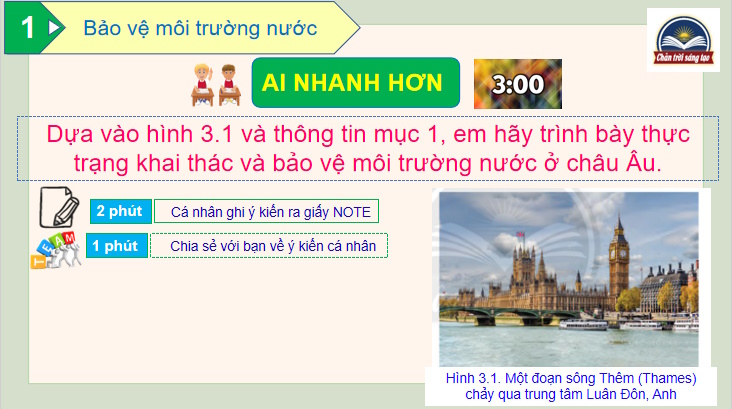 PowerPoint Địa lí 7 Bài 3: Phương thức con người khai thác sử dụng và bảo vệ thiên nhiên châu Âu