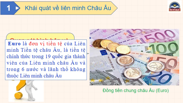 PowerPoint Địa lí 7 Bài 4: Liên minh châu Âu